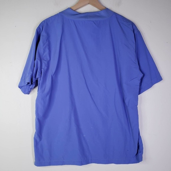 Solumbra Short Sleeve Sun Protection Shirt Women's‎ 12 Periwinkle Blue Tee - Picture 10 of 11